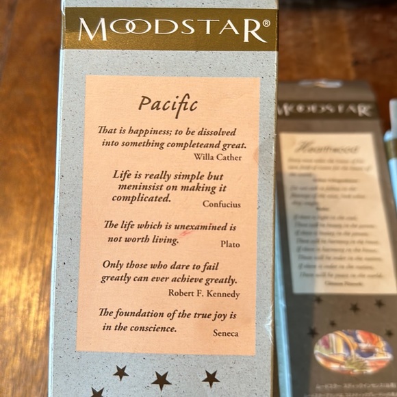 Moodstar Peaceful Incense 3 Aromatherapy Dance with Clouds/Pacific/Hearthwood - Picture 8 of 11